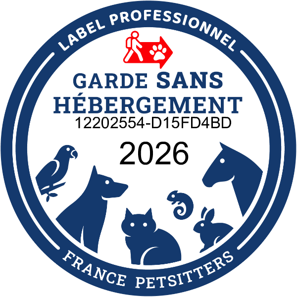 Label France Pet Sitters - Membre du réseau